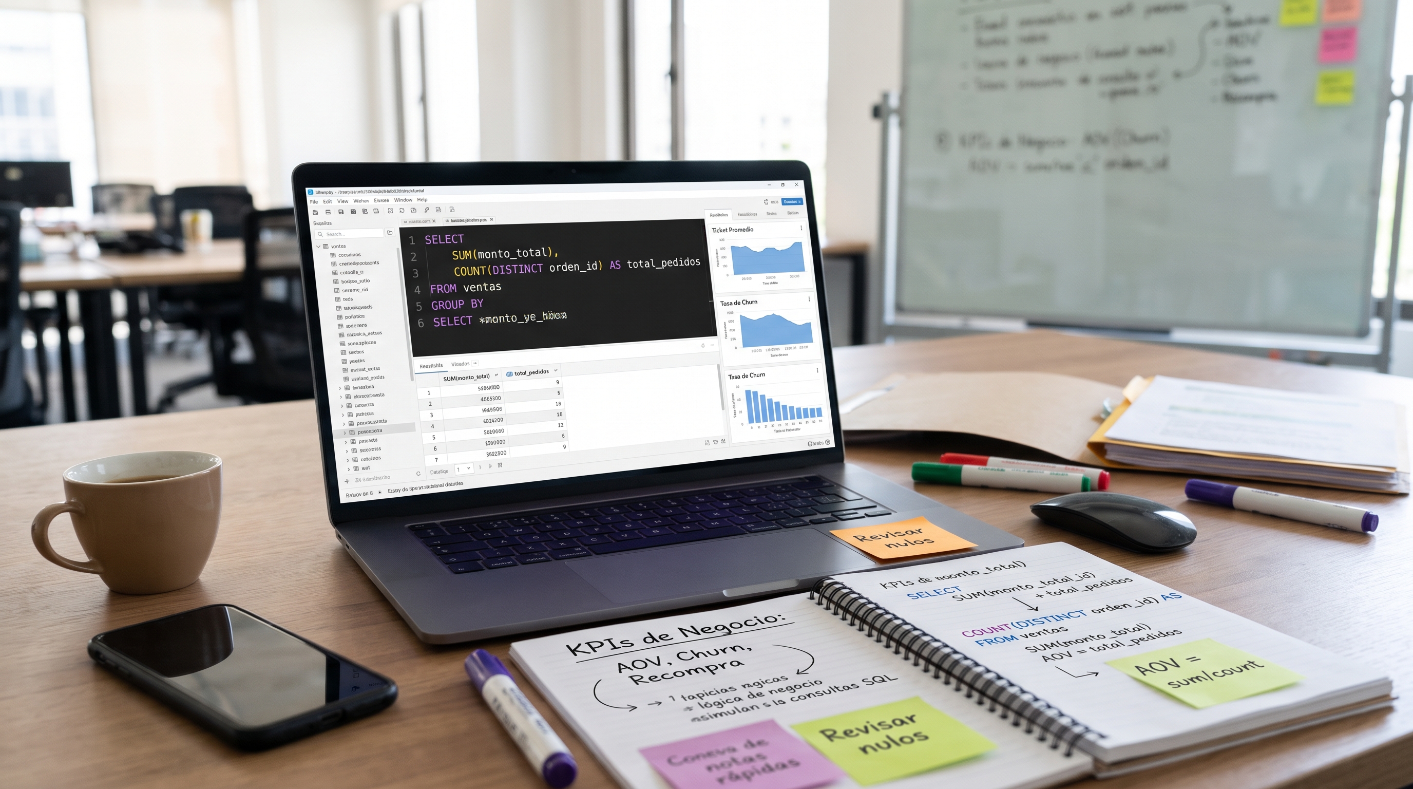 Cómo Calcular Métricas Clave de Negocio con SQL: Guía Práctica