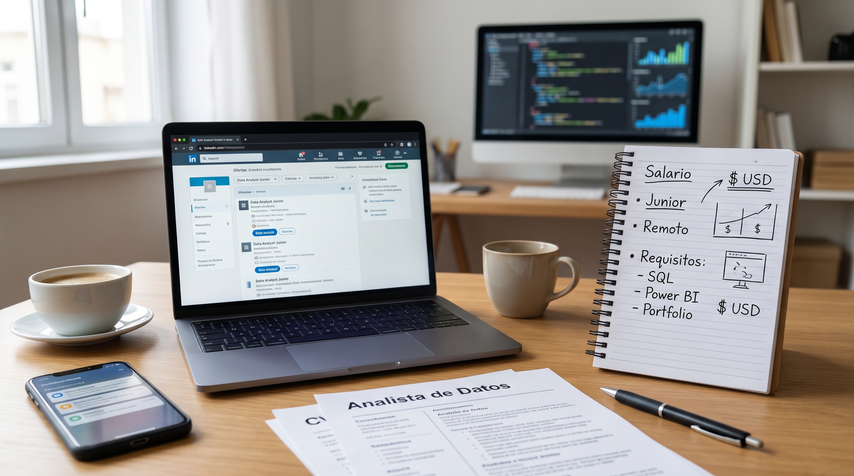 Salida Laboral en Análisis de Datos: Salarios y Requisitos 2026