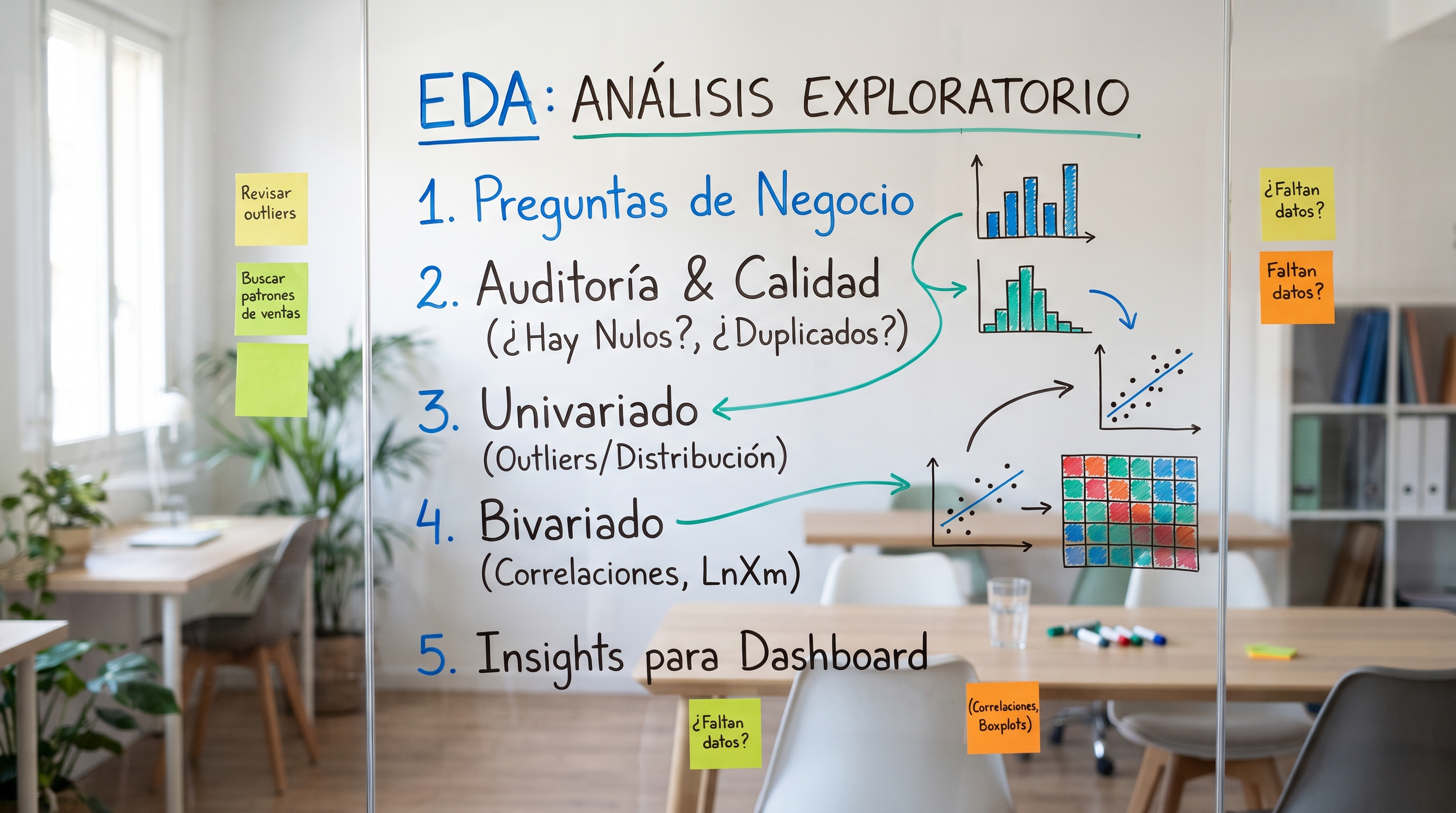 Cómo Hacer un Análisis Exploratorio de Datos (EDA) Paso a Paso