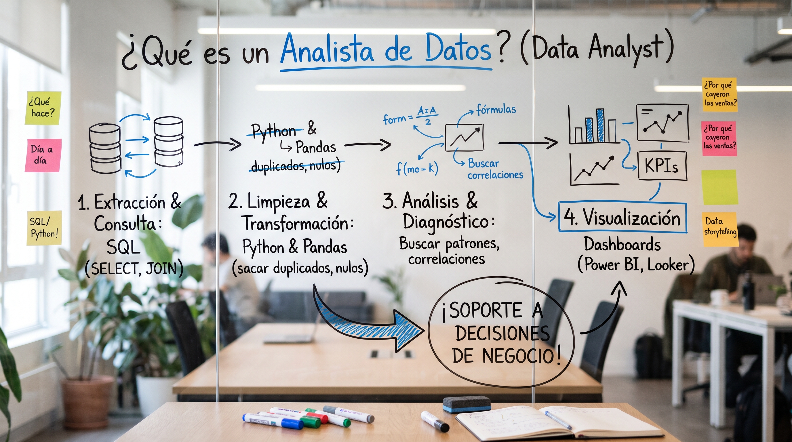 Qué es un Analista de Datos: Funciones, Herramientas y Salida Laboral
