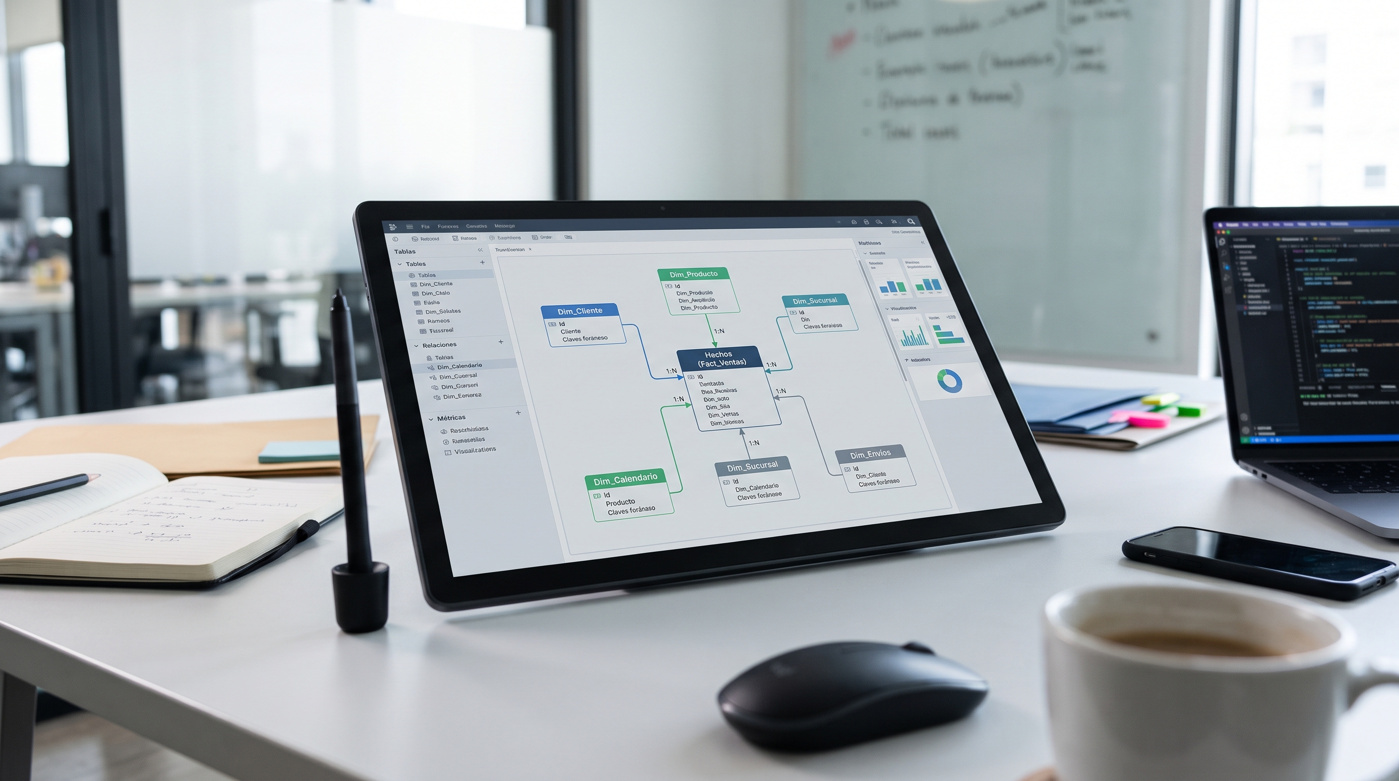 Cómo Modelar Datos para Dashboards: De Tablas Planas a Esquema en Estrella